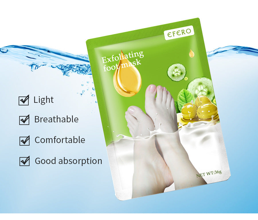 Masque exfoliant pieds – Chaussettes SPA, soin talons & peau morte