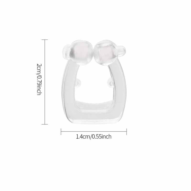 Mini Clip Nasal Magnétique Anti-Ronflement en Silicone