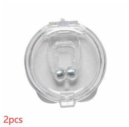Mini Clip Nasal Magnétique Anti-Ronflement en Silicone