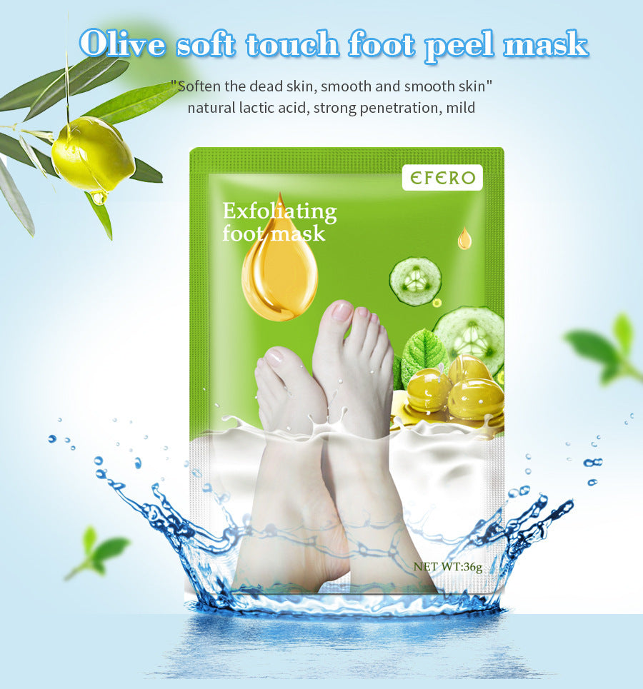 Masque exfoliant pieds – Chaussettes SPA, soin talons & peau morte