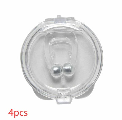 Mini Clip Nasal Magnétique Anti-Ronflement en Silicone