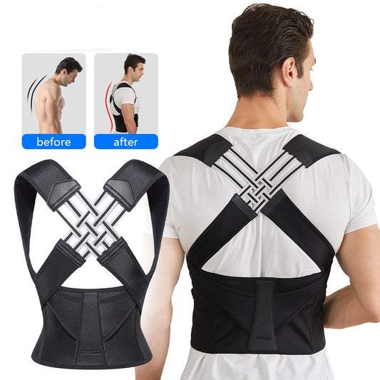 Sangle invisible de correction de posture contre le dos voûté