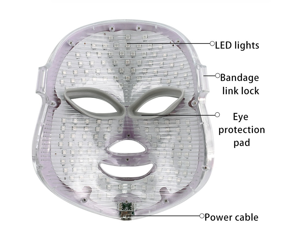 Appareil de beauté facial à LED