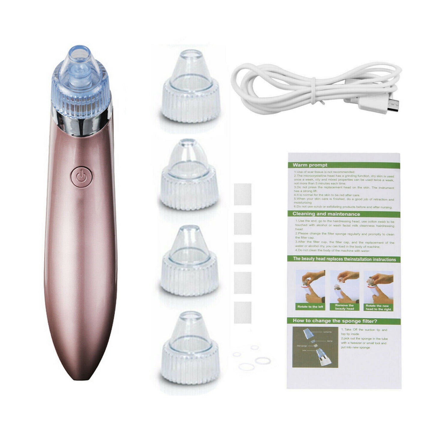 Aspirateur de Points Noirs Électrique